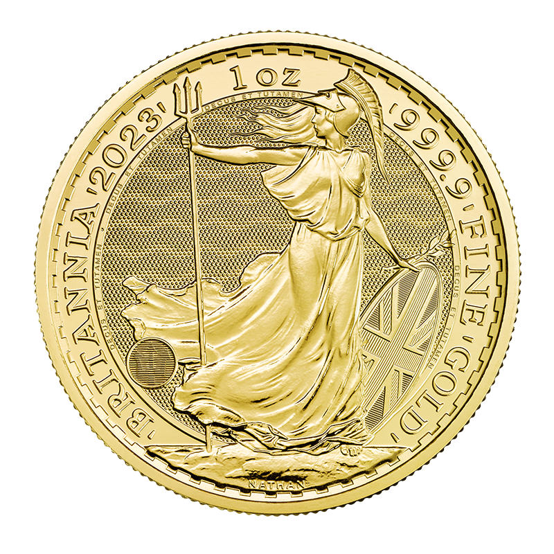 Image for 1 oz. Gold Britannia Coin (2023) from TD Precious Metals